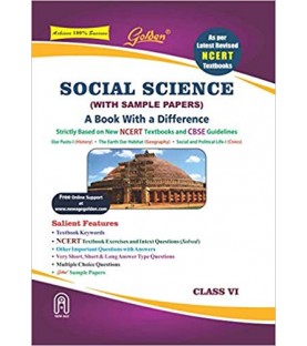 Golden Social Science : (With Sample Paper) A Book With a Difference for Class- VI